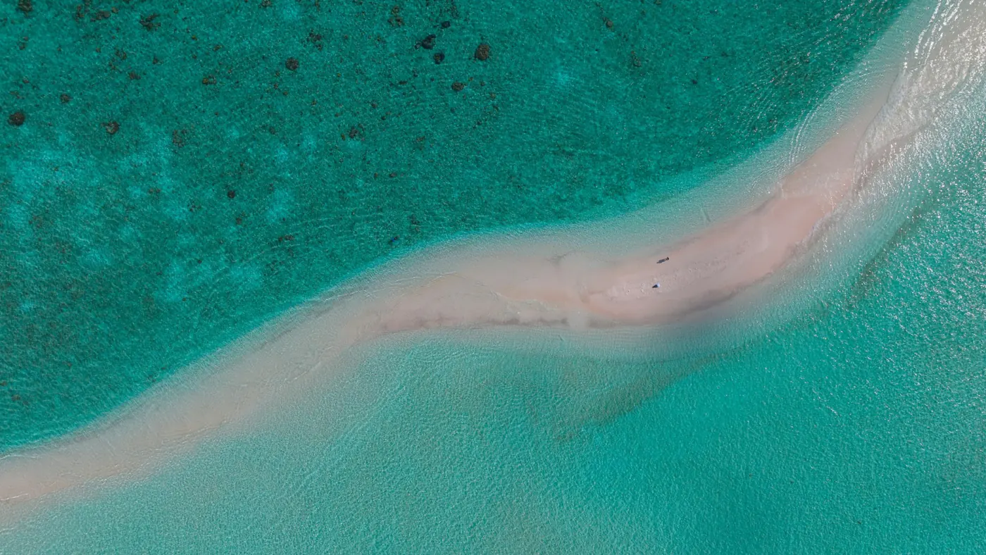A new anchorage most mornings. Sandbars, cays and water you can read the bottom through.